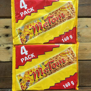 8x Mr Tom Peanut Crunch Bars (2 Packs of 4 Bars)