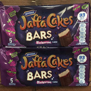 20x McVitie's Jaffa Cakes Blackcurrant Cake Bars (4 Packs of 5 Cake Bars)