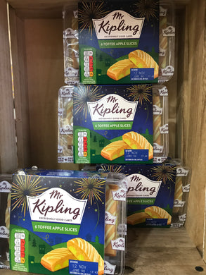 4x Mr Kipling 6 Toffee Apple Slices (4x 6 slices)