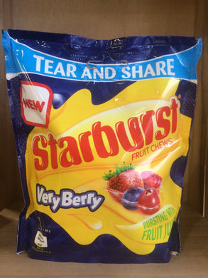 Starburst Fruit Chews Very Berry 192g