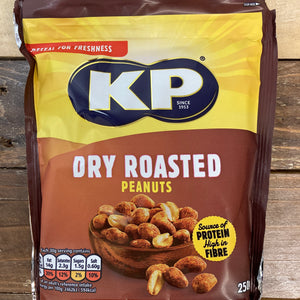 1/2Kg of KP Dry Roasted Peanuts (2 Bags of 250g)