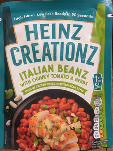 3x Heinz Creationz Italian Beanz (3x250g)