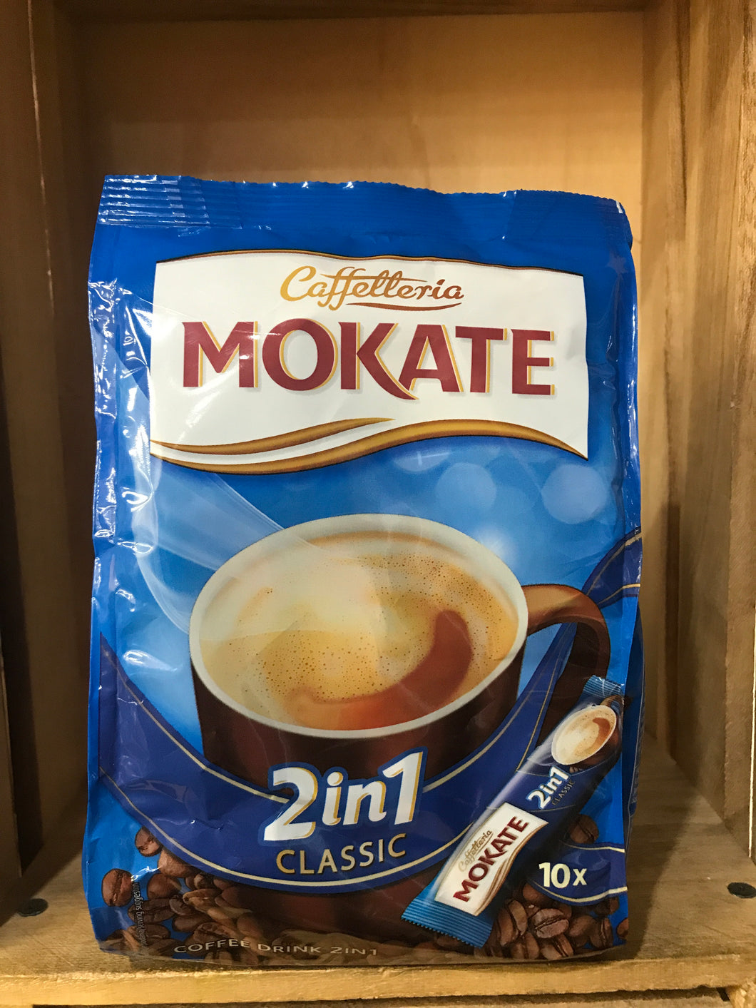 10x Caffetteria Mokate 2in1 Classic Coffee (10x14g)
