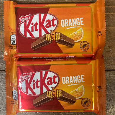 KitKat 4 Finger Orange Chocolate Bars
