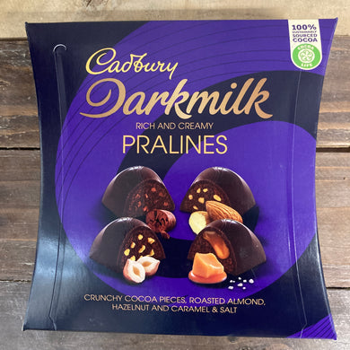 Cadbury Darkmilk Pralines Chocolate Box