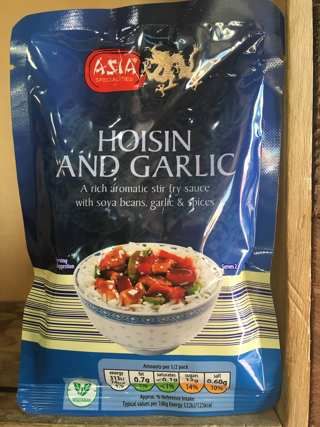 Asia Specialities Hoisin and Garlic Stir Fry Sauce (2 Servings) 120g