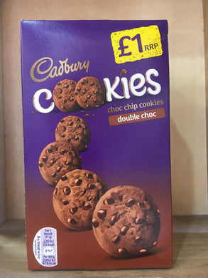 Cadbury Double Choc Chip Cookies 150g