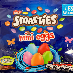4x Smarties Mini Eggs Bags (4 Packs of 80g)