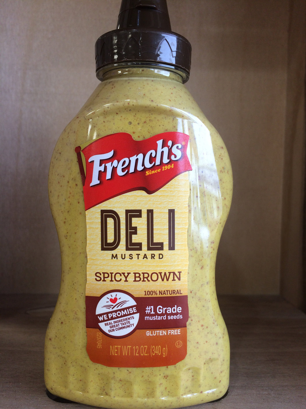 French's Spicy Brown Deli Mustard 240g