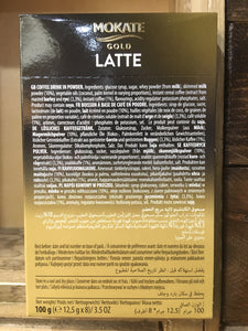 Mokate Gold Latte Classic Flavour (8x 12.5g Sachets) 100g