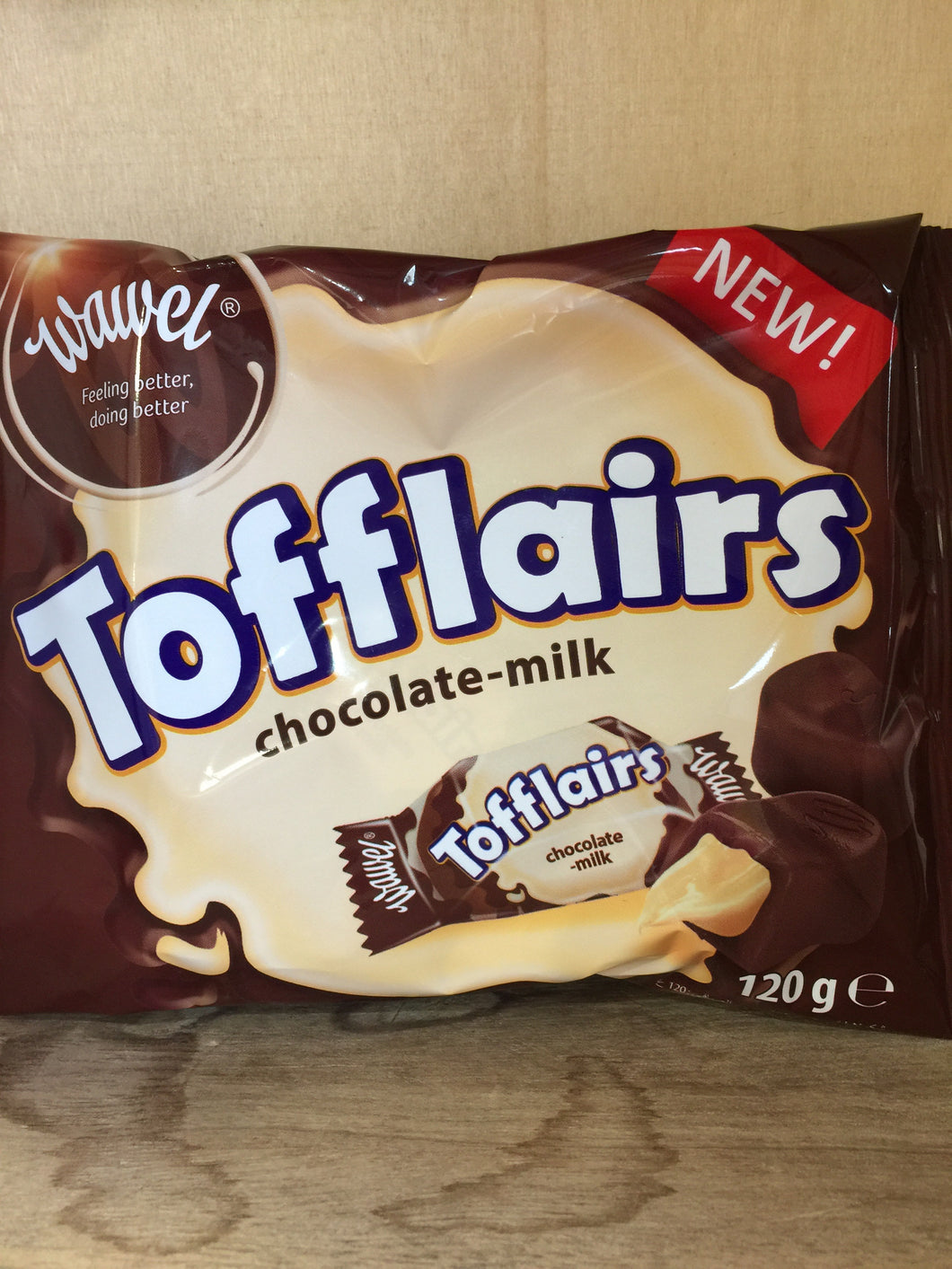 Wawel Tofflairs Chocolate-Milk 120g