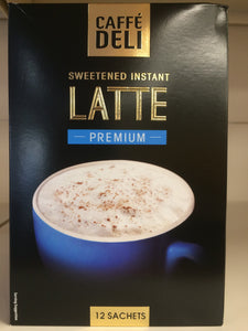 Caffe Deli Sweetened Instant Latte 12 Sachets