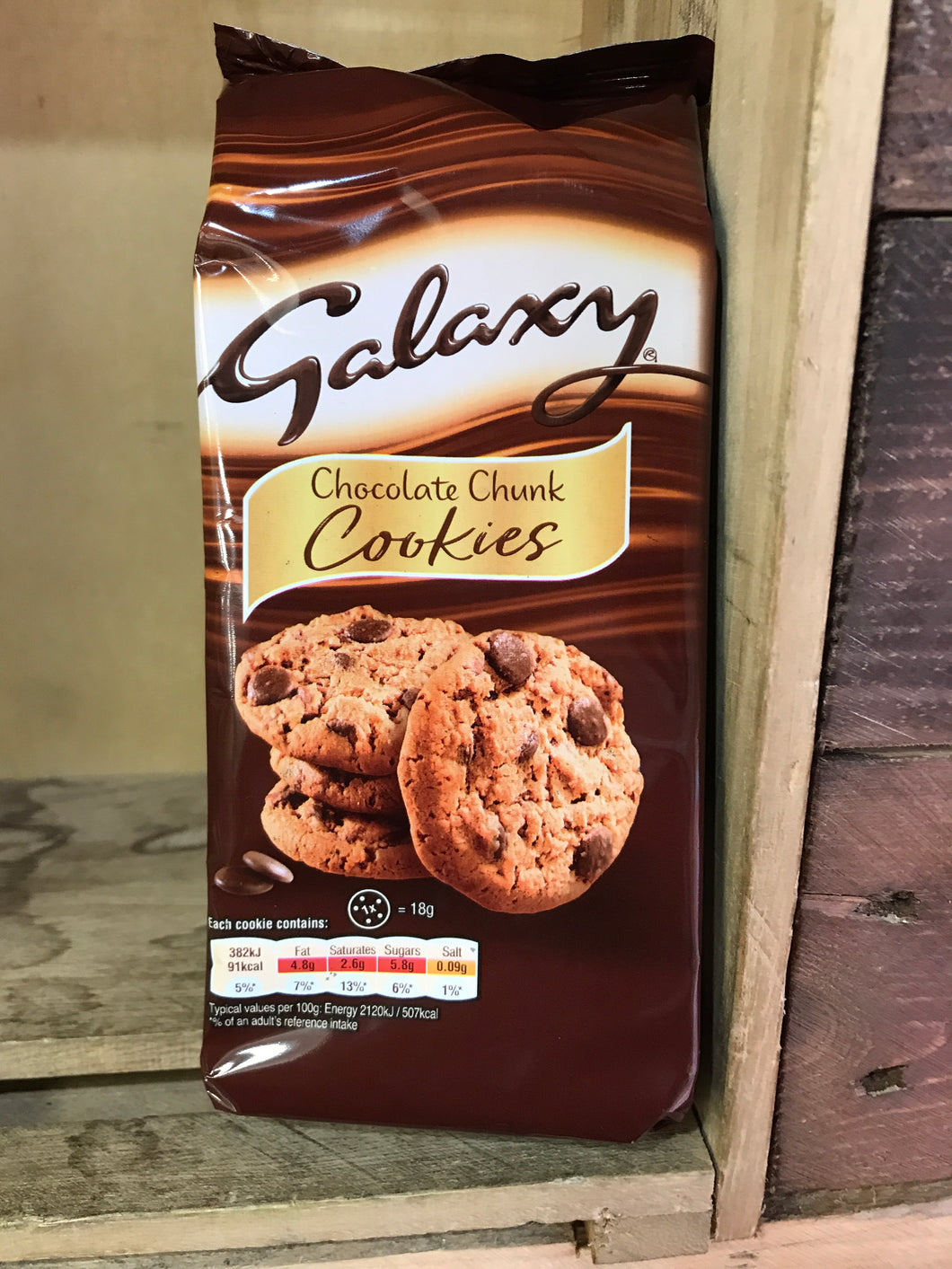 Galaxy Chocolate Chunk Cookies 144g