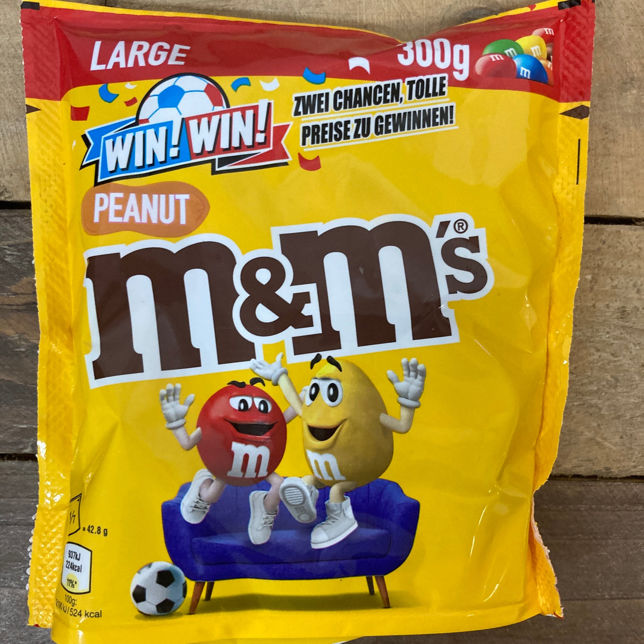 2 x M&M's Peanut Chocolate Nuts Sharing Party Bag 1kg