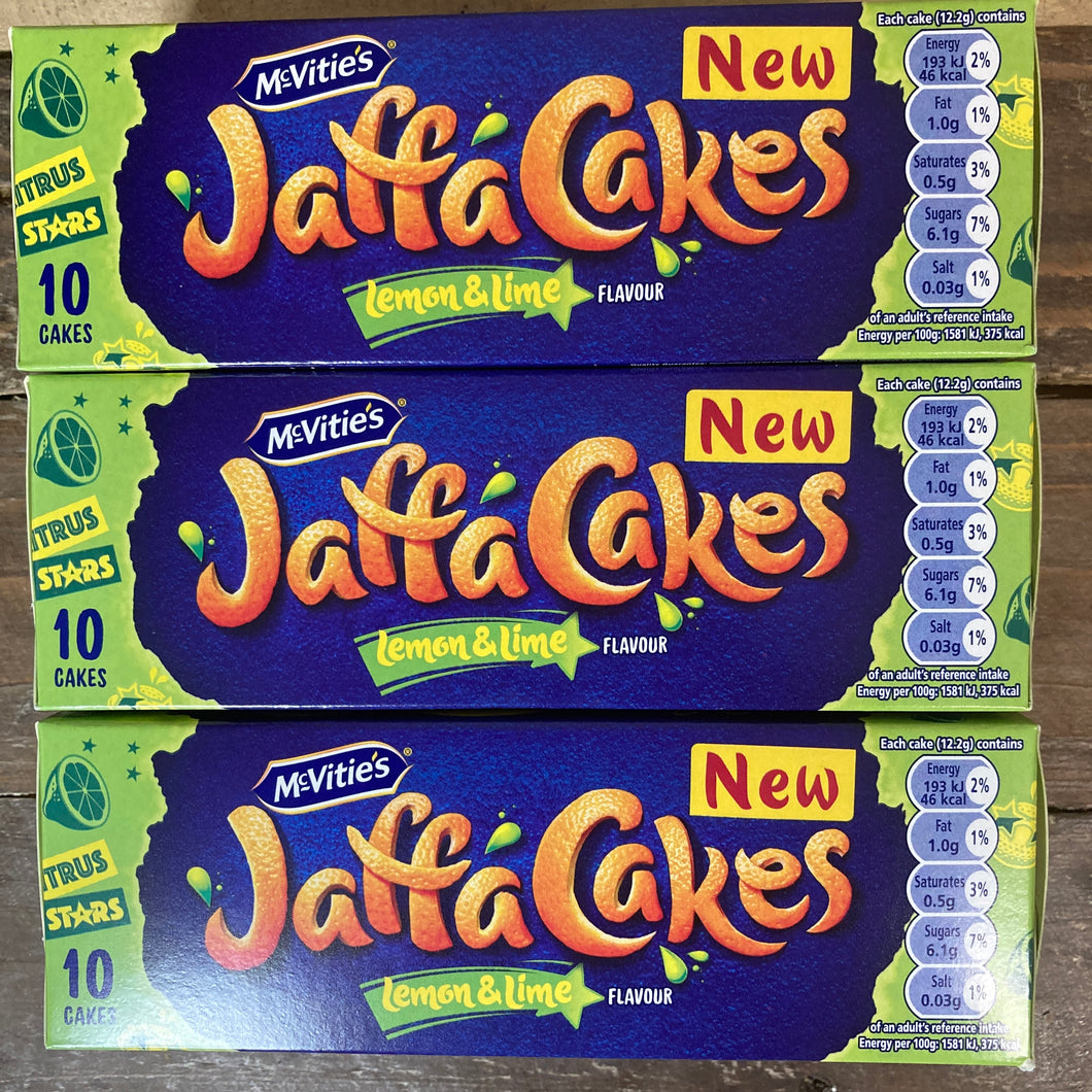 McVitie's Jaffa Cakes Lemon & Lime Flavour