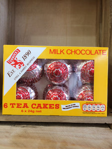 Tunnock's 6 Milk Chocolate Tea Cakes