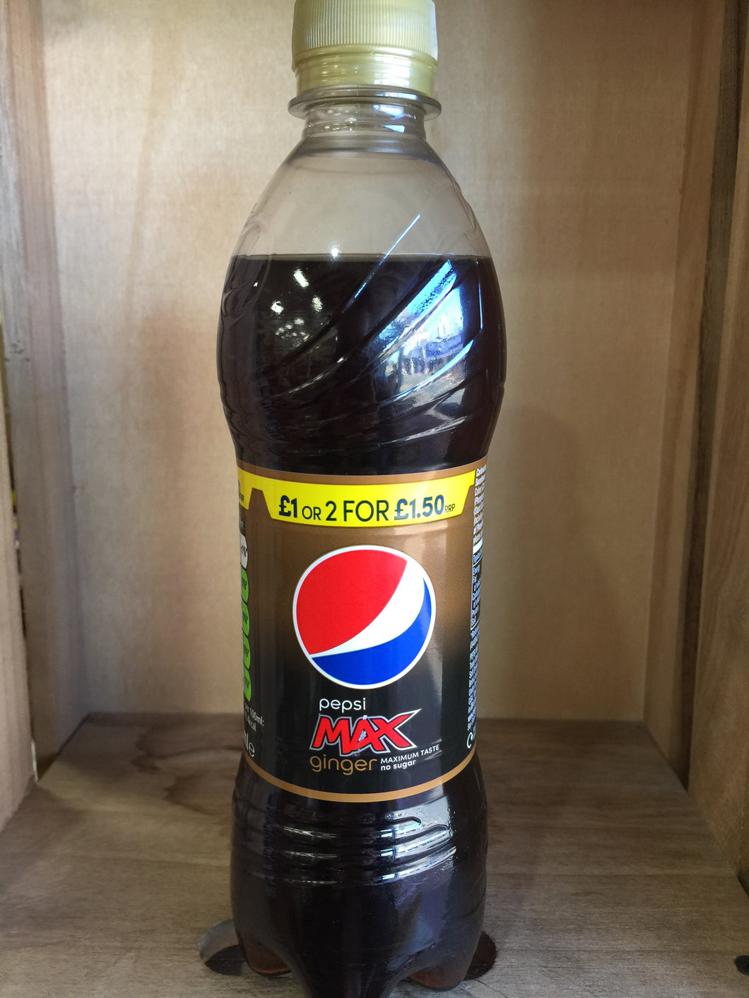 Pepsi Max Ginger Zero Sugar 500ml