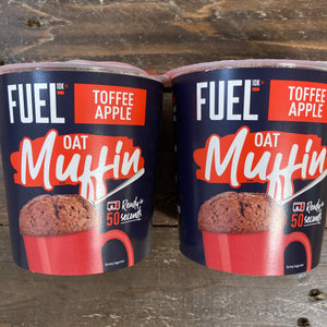 2x Fuel 10K Toffee Apple Oat Muffins (2x60g)