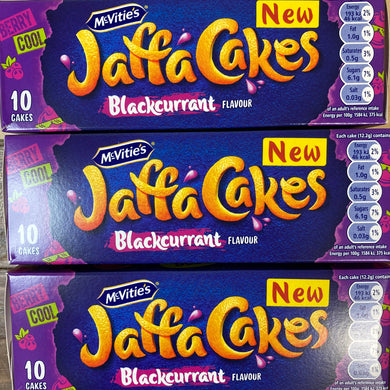 40x Mcvitie's Jaffa Cakes Blackcurrant (4 Packs of 10 Cakes)