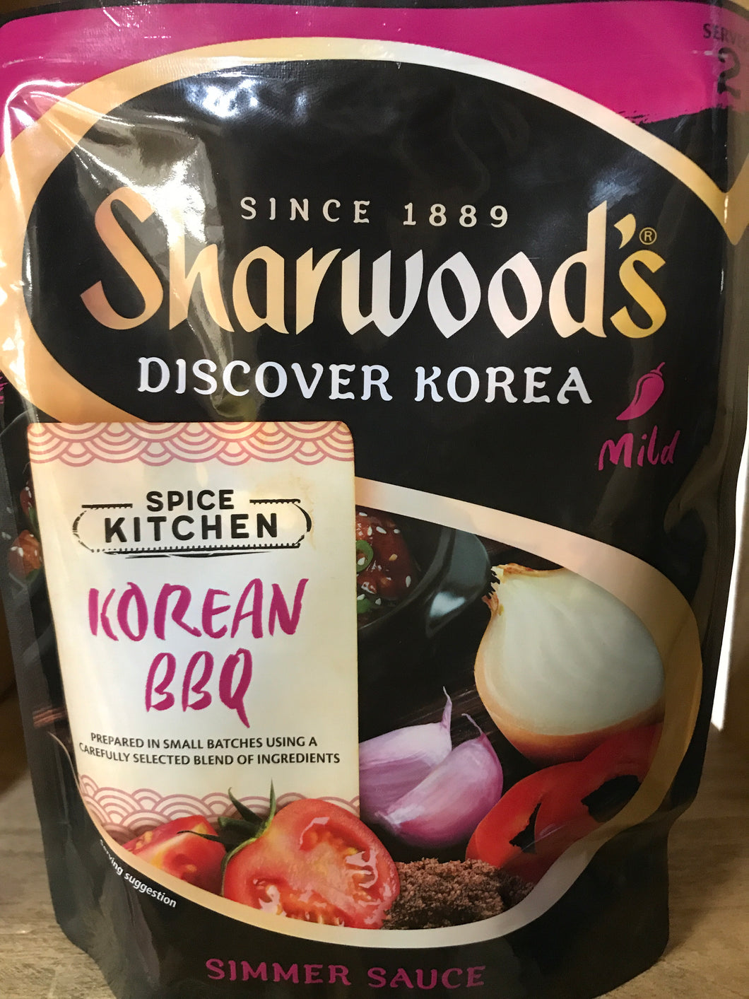 Sharwood's Korean BBQ Simmer Sauce 250g