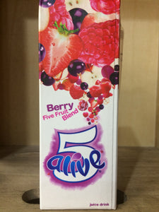 5 Alive Berry Five Fruit Blend 250ml