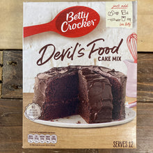 2x Betty Crocker Devil’s Food Cake Mixes (2x425g)