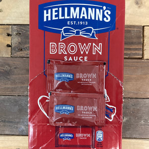 198x Hellmanns brown sauce sachets (198x10ml)