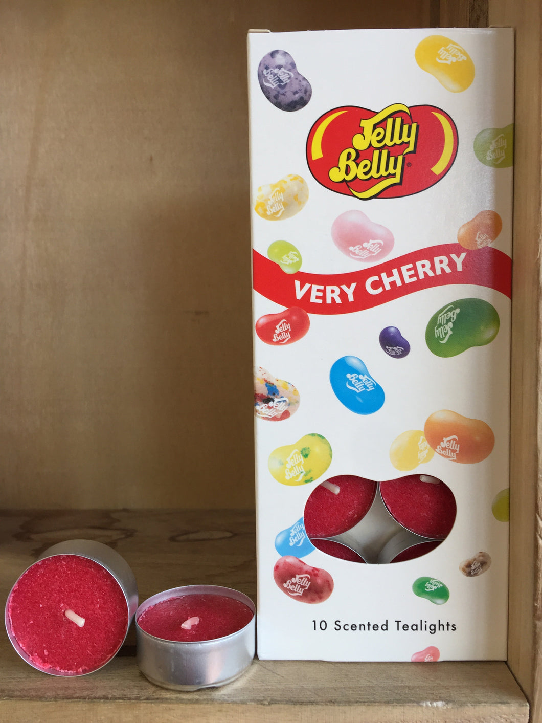 Jelly Belly Very Cherry 10 Scented Tealights