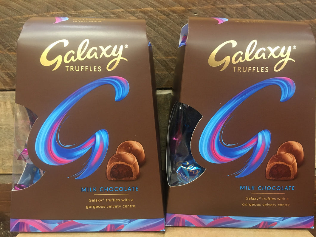 2x Galaxy Milk Chocolate Truffles (2x206g)