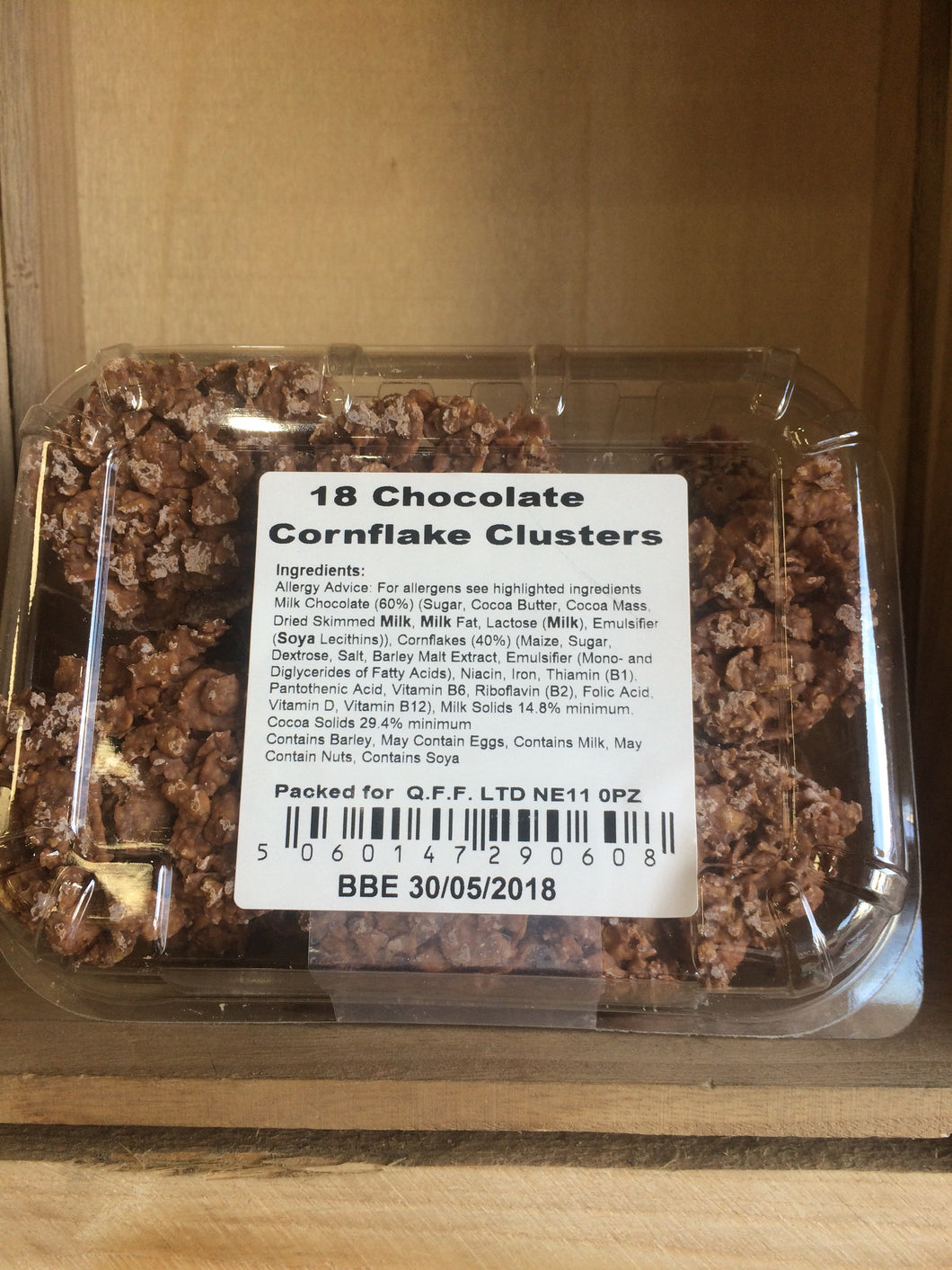 Low Price Chocolate Cornflake Clusters 18 Pack