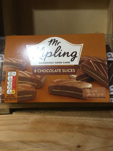 Mr Kipling Chocolate Slices 8 Pack