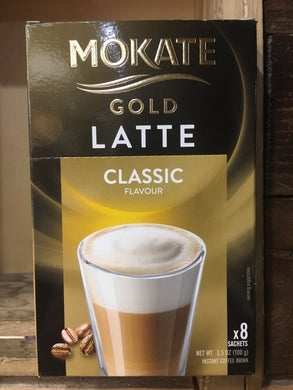 Mokate Gold Latte Classic Flavour (8x 12.5g Sachets) 100g