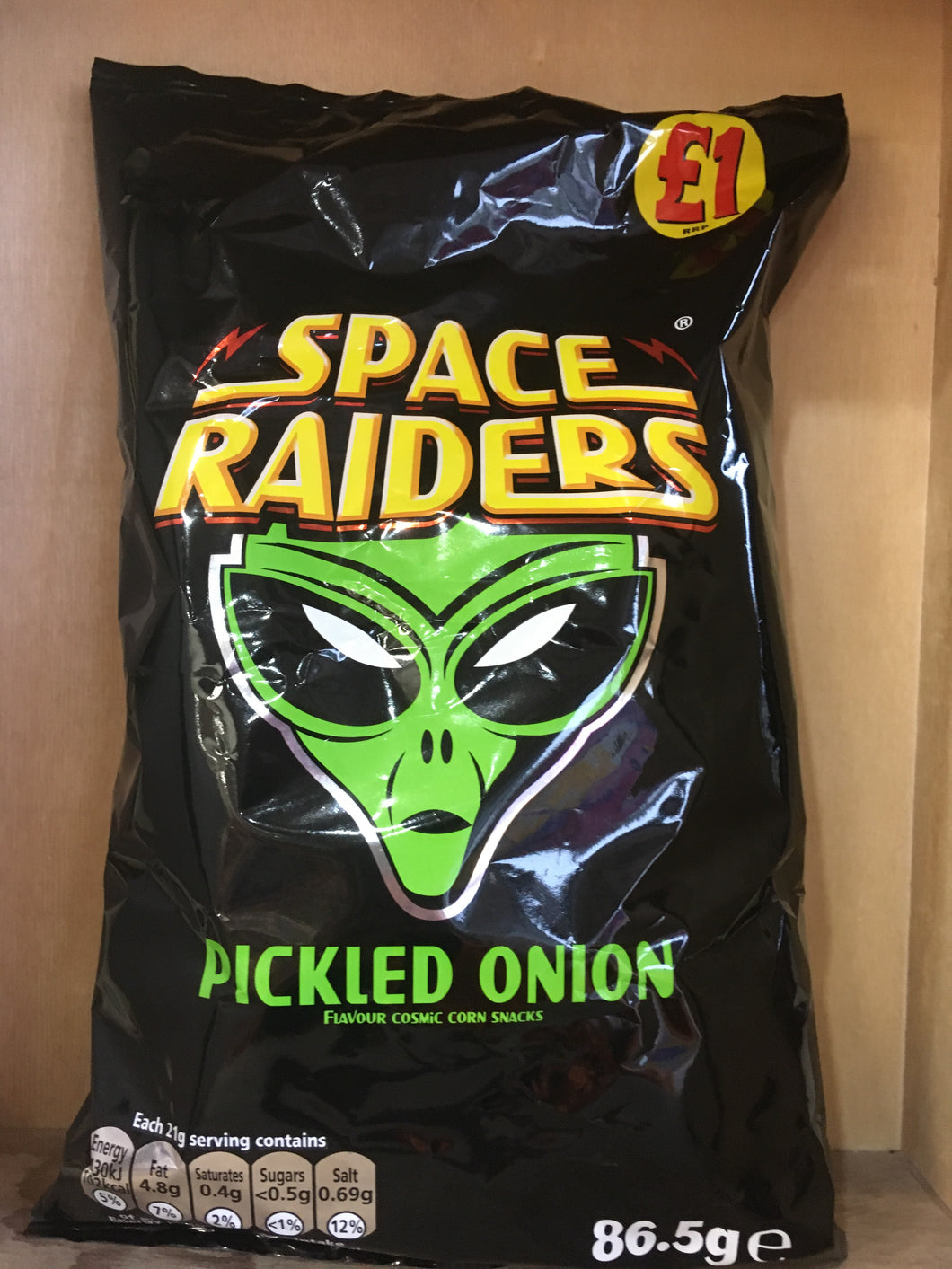 Space Raiders Pickled Onion 86.5g