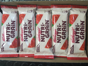 5x Kellogg's Nutri-Grain Bars Strawberry (5x37g)