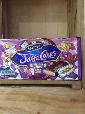 McVitie's Limited Edition 5x Jaffa Cakes Bonkers Berry Cake Bars