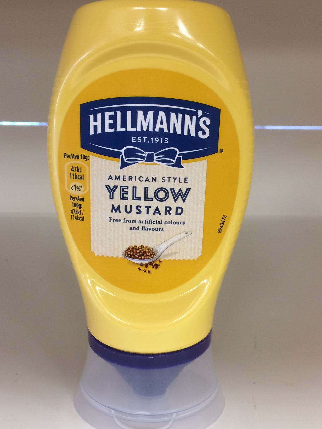 Hellmann's American Style Yellow Mustard 260g