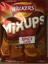 9x Walkers MixUps Spicy Flavour Share Bags (9x120g)