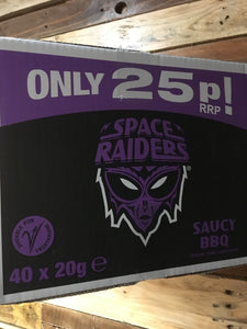 40x Space Raiders Saucy BBQ (40x20g)