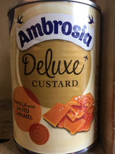 Ambrosia Deluxe Custard Vanilla with Salted Caramel 400g