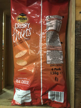 18x Packs of Mini Cheddars Crispy Thins Cheddar with Hint of Chilli Cheese (3x6 Packs)