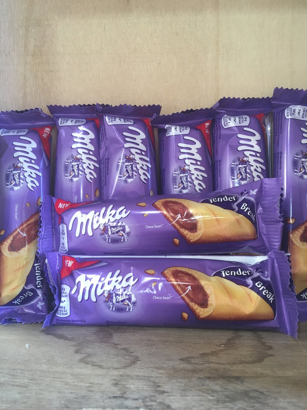 8x Milka Tender Break Bar (8x26g)