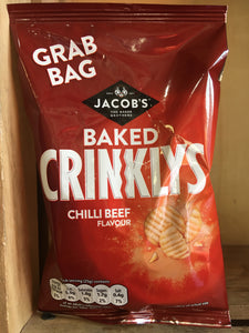 1p - Jacob's Baked Crinklys Chilli Beef Grab Bag 50g