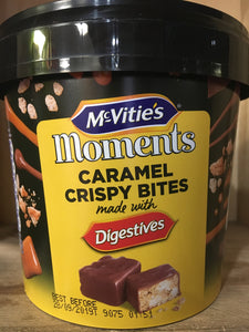 McVitie's Moments Digestives Mini Caramel Crispy Bites 300g