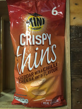 Mini Cheddars Crispy Thins Cheddar with Hint of Chilli Cheese 6 Pack