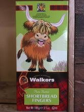 Walkers 6 Thin Shortbread Fingers Highland Cow 100g