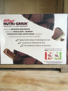Kellogg's Nutri-Grain 6x Wheat & Oat Bakes with Chocolate Chips (6x45g)