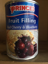 Princes Fruit Filling Red Cherry & Blueberry 410g
