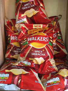 6x Walkers Spicy Sriracha (6x32.5g)